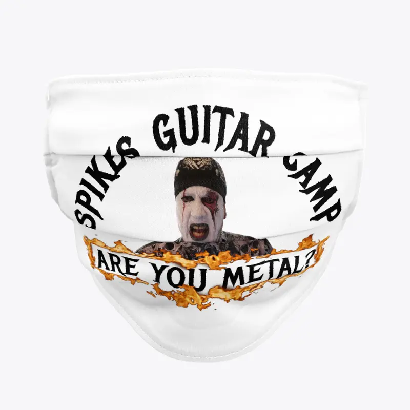 ARE YOU METAL MASK - WHITE