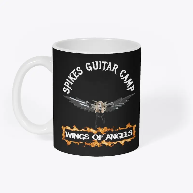 WINGS OF ANGELS - MUG - BLACK