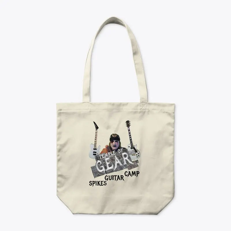 TEMPLE OF GEAR - TOTE BAG - NATURAL