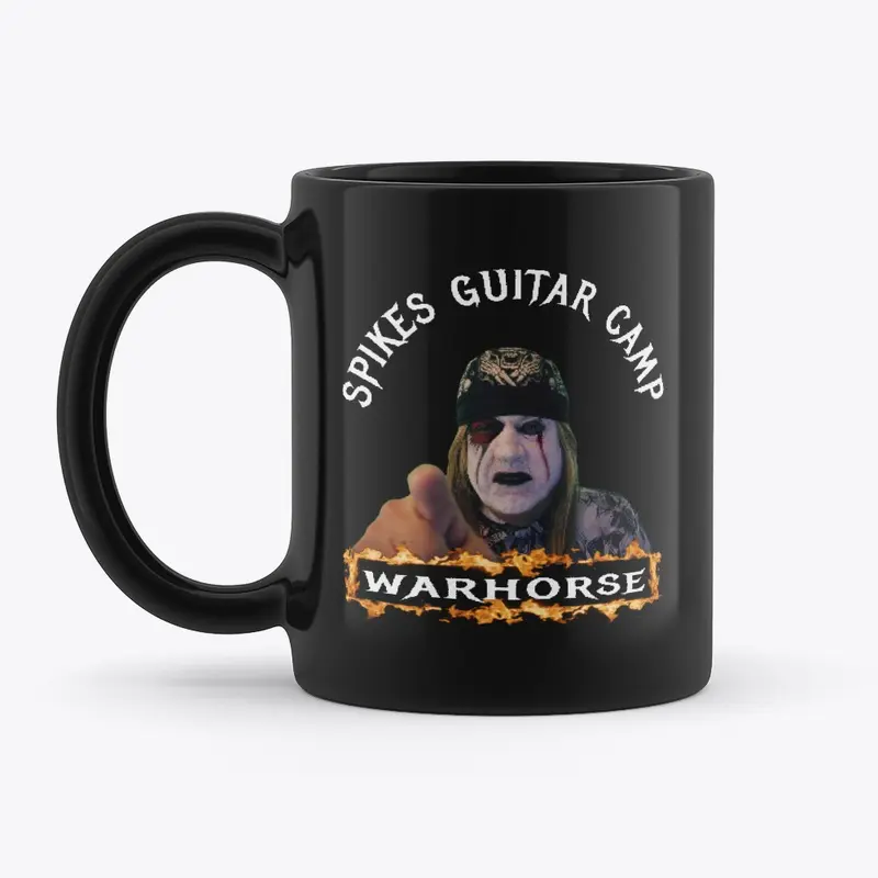 MUG - WARHORSE - BLACK