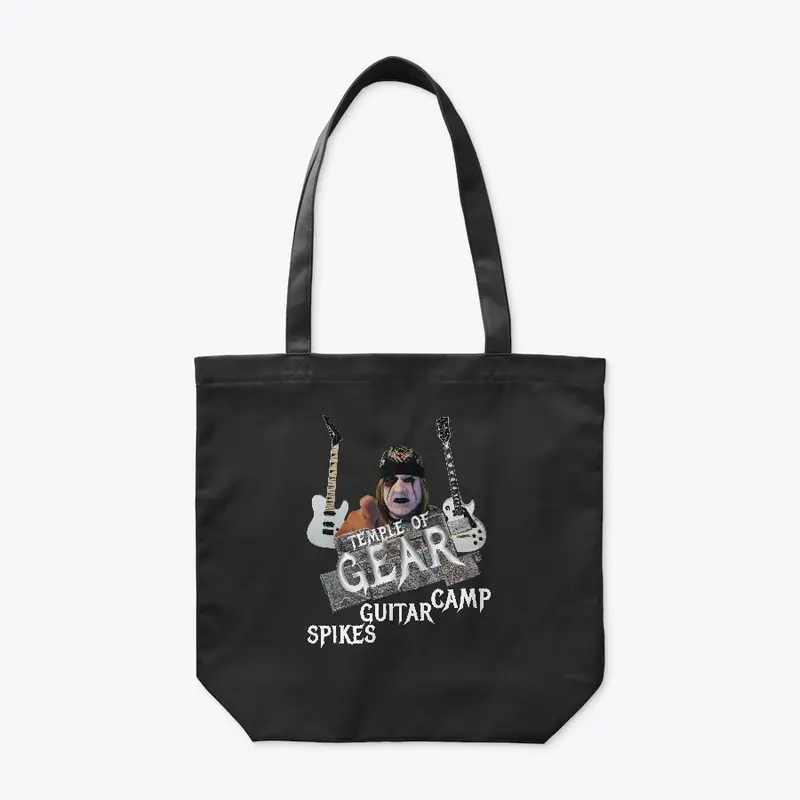 TEMPLE OF GEAR TOTE - BLACK