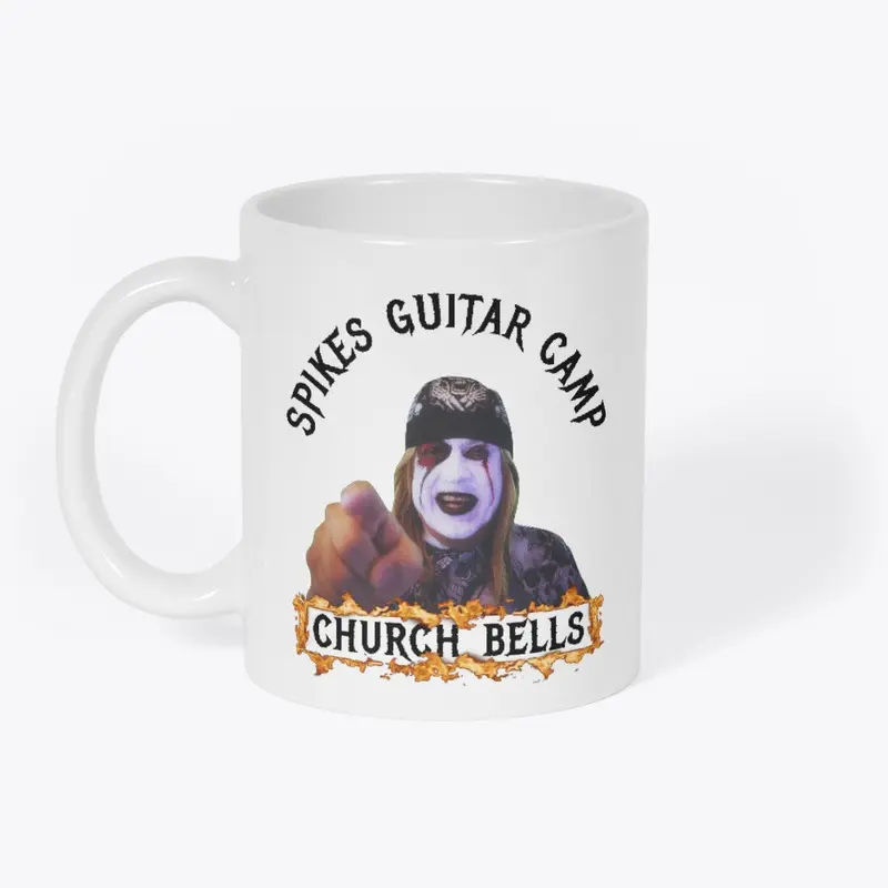 MUG - CHURCH BELLS - WHITE